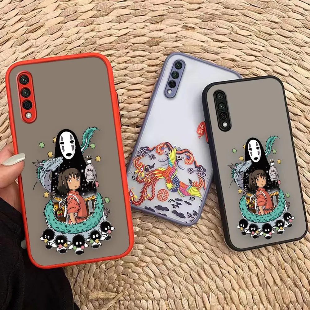 

Matte 9X Case For Honor 30 30S 50 70 8X 9A 9X X10 Funda MAX X9 X8 X7 Y60 Y6S Y8P Y9 5G PRO 2019 Case Para Spirited Away Totoro