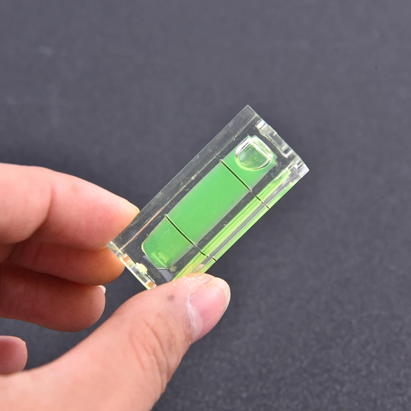 2/4 шт. фонограф высокой точности спиртовой уровень бусин акриловый круглый мини