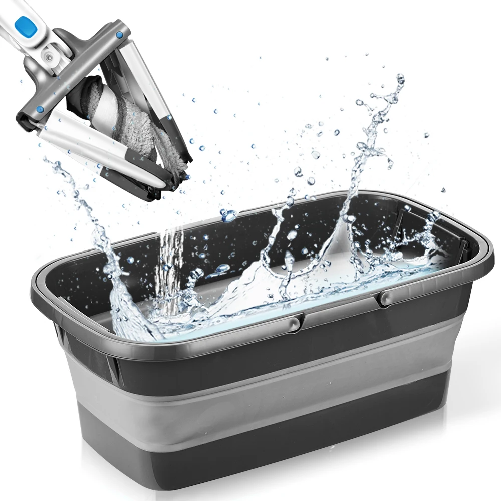 Портативное складное ведро тряпка для раковины туризма походов рыбалки акции