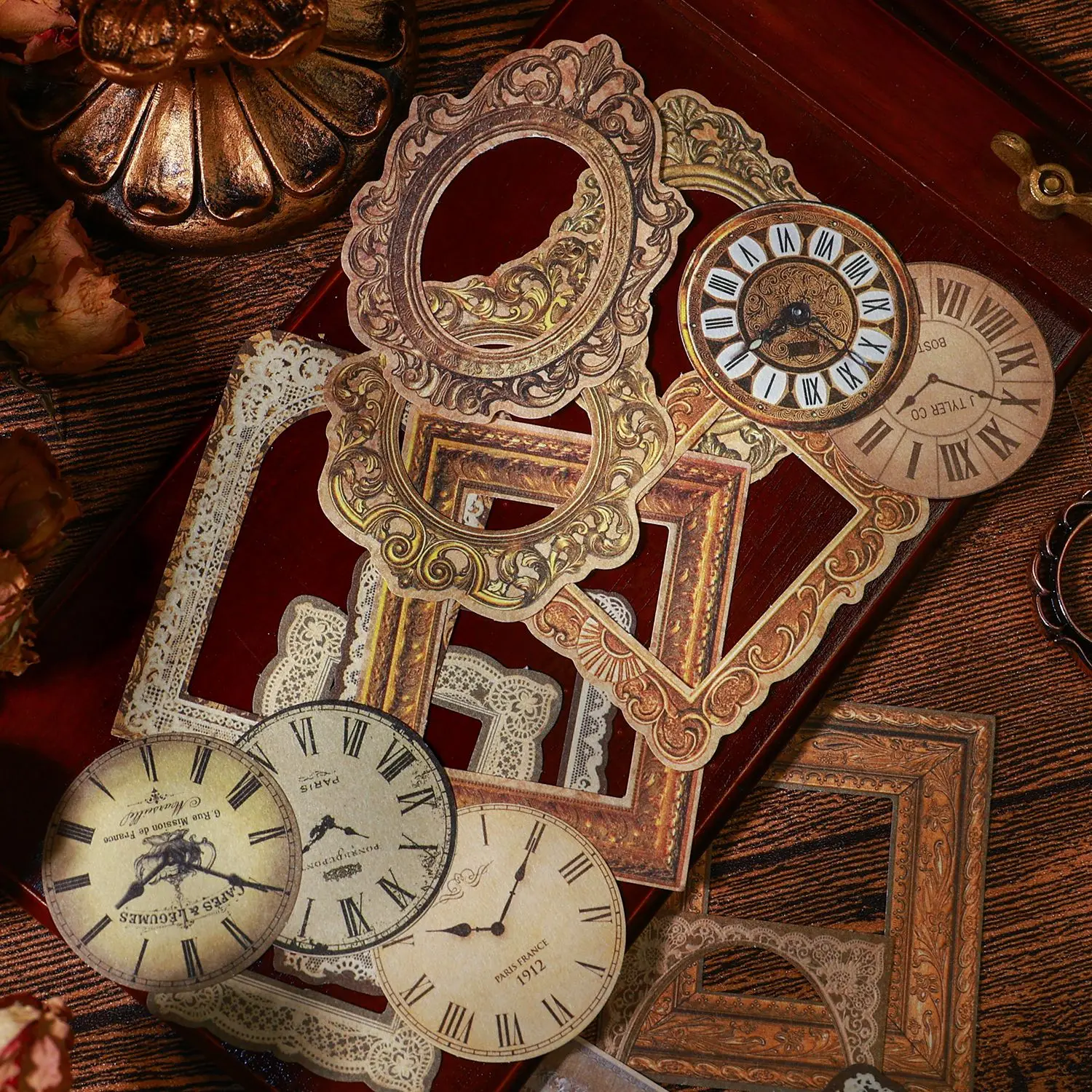 Рисунок 3 - декоративные бумажные полые рамки