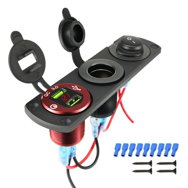 

3 в 1, USB-порт для автомобиля