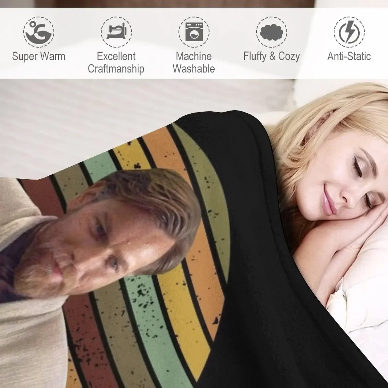 Винтажное одеяло Hello There St 69 W Grupo Obi Wan D диван индивидуальный подарок теплые зимние