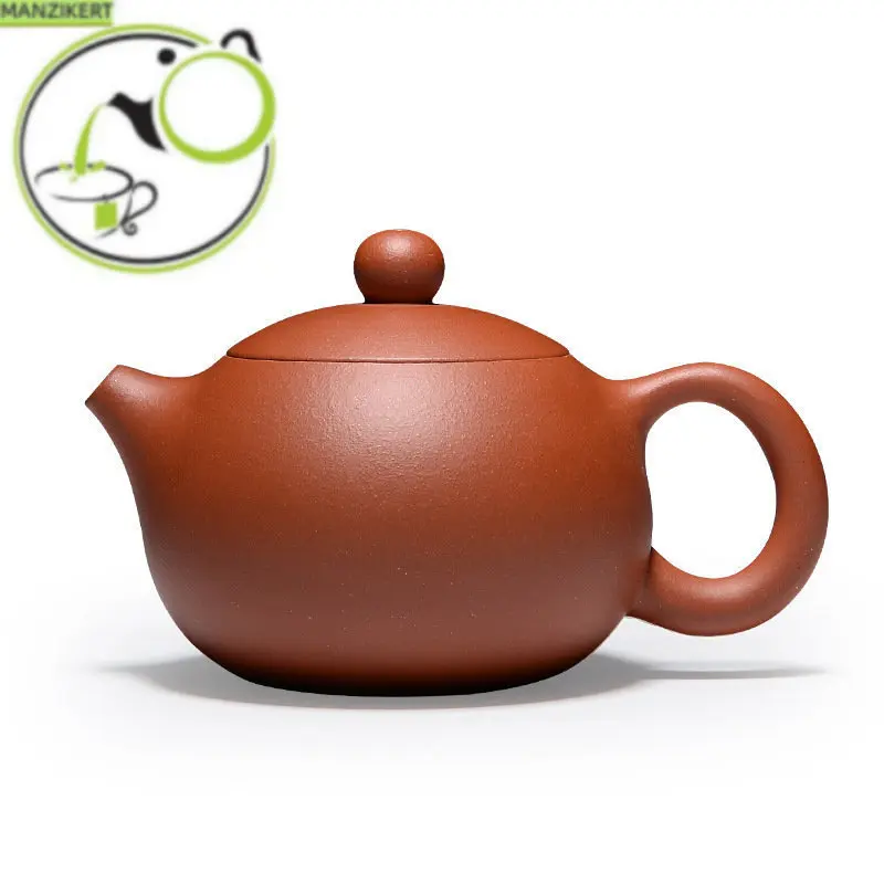 

100ml Yixing Purple Clay Teapot Famous Handmade Small Capacity Xishi Tea Pot Ball Hole Filter Kettle Chinese Zisha Tea Set Gifts