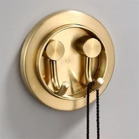 bathroom robe clothes hooks 304 stainless steel key hanger round bolt inserting type wall mounted hide folding goldsliverblack