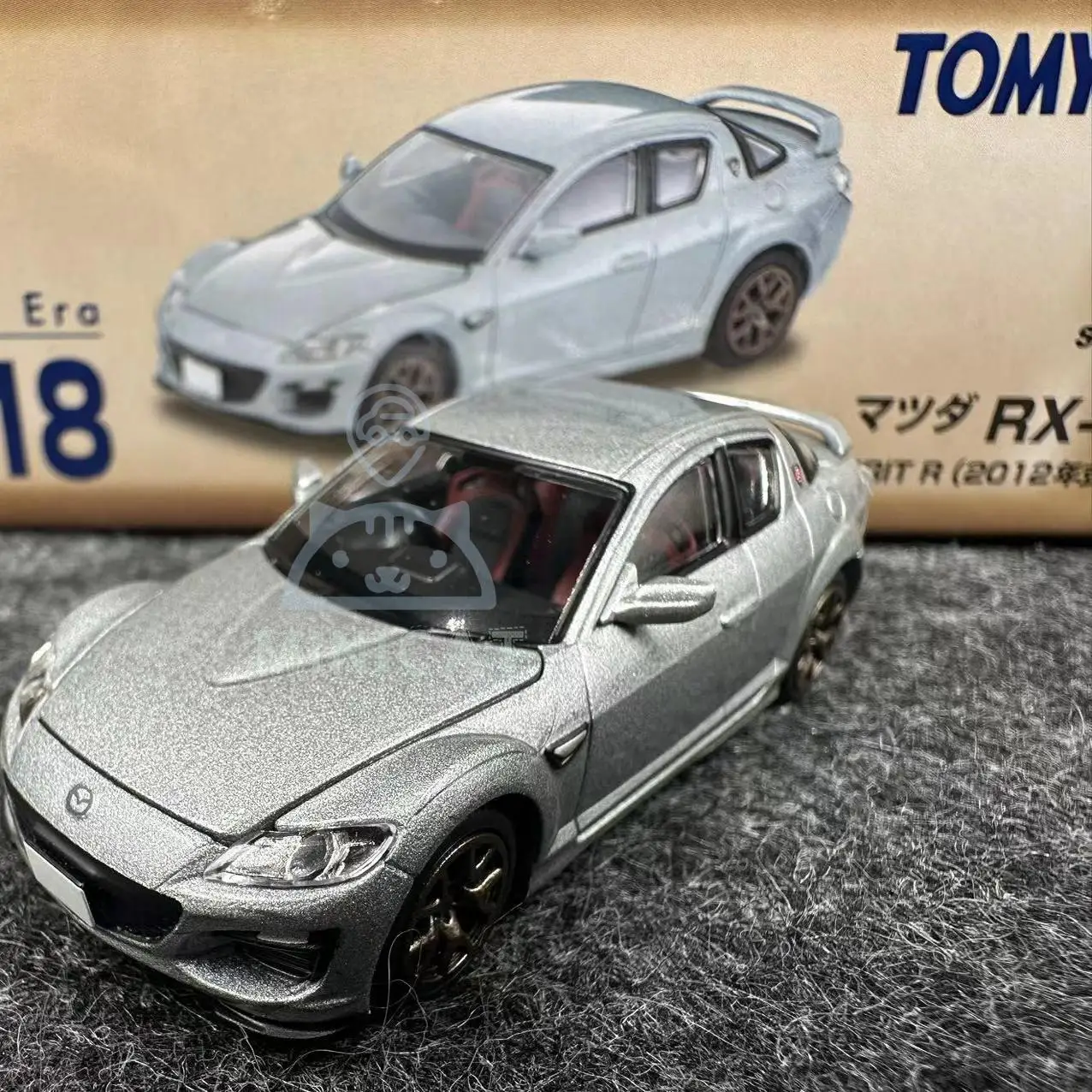 TAKARA TOMY TLV LV-N японская машина Times Vol.18 Mazda RX-8 Spirit R миниатюрная модель из сплава