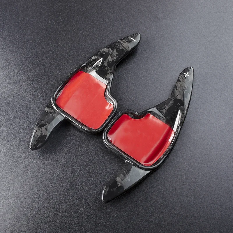 Кованое углеродное волокно автомобильный интерьер рулевое колесо лепестки