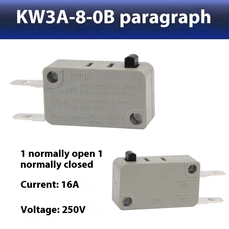 

Микропереключатель KW3A пластиковый