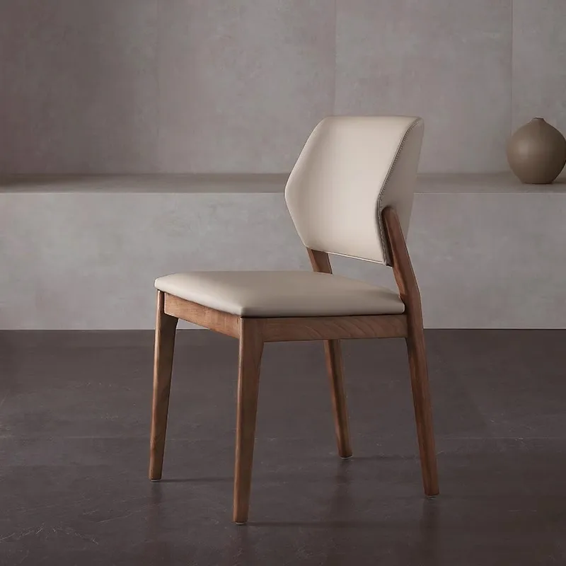 

Kitchen Ergonomic Nordic Dining Chairs Wooden Living Room Design Dining Chairs Restaurant Modern Cadeira Home Furniture MR50DC