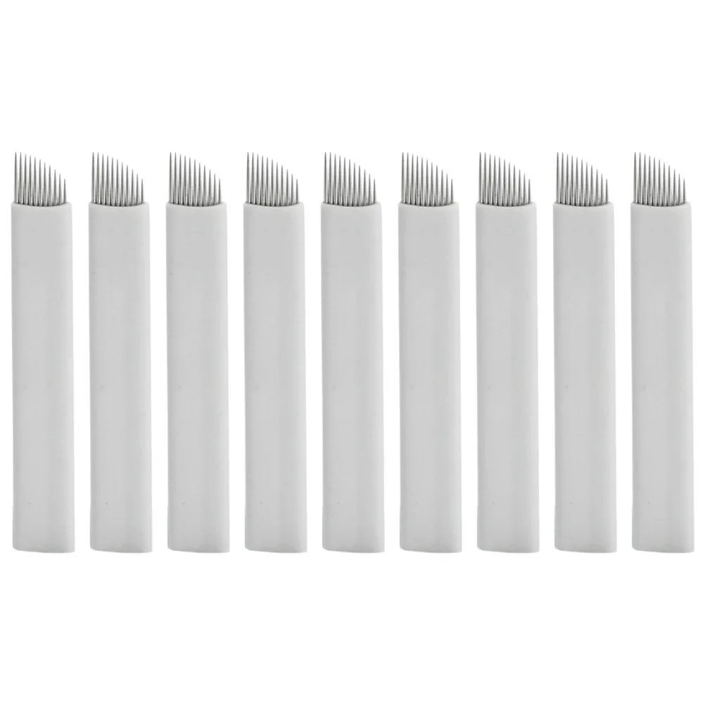 

50pcs Blades Safe 11 Stainless Steel Pen Eyebrows Blades for Makeup Eyeliner