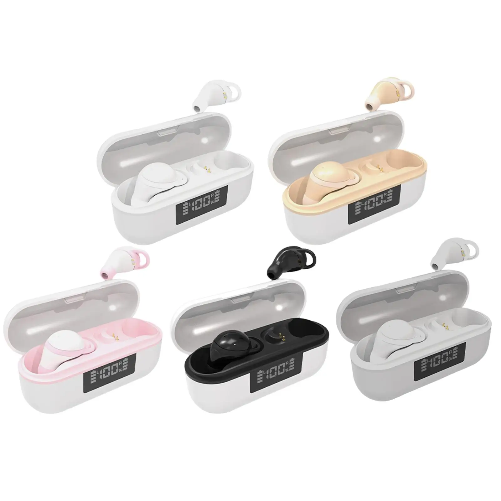 

Bluetooth Headset Invisible True Wireless Handfree for Sleeping Working