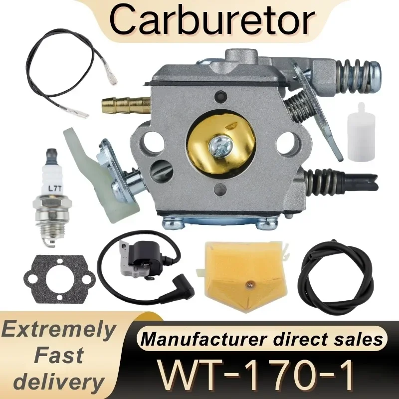 Карбюратор для бензопилы Husqqqvarna 55 WT-170-1 WT-170 503281504 с воздушным фильтром комплект