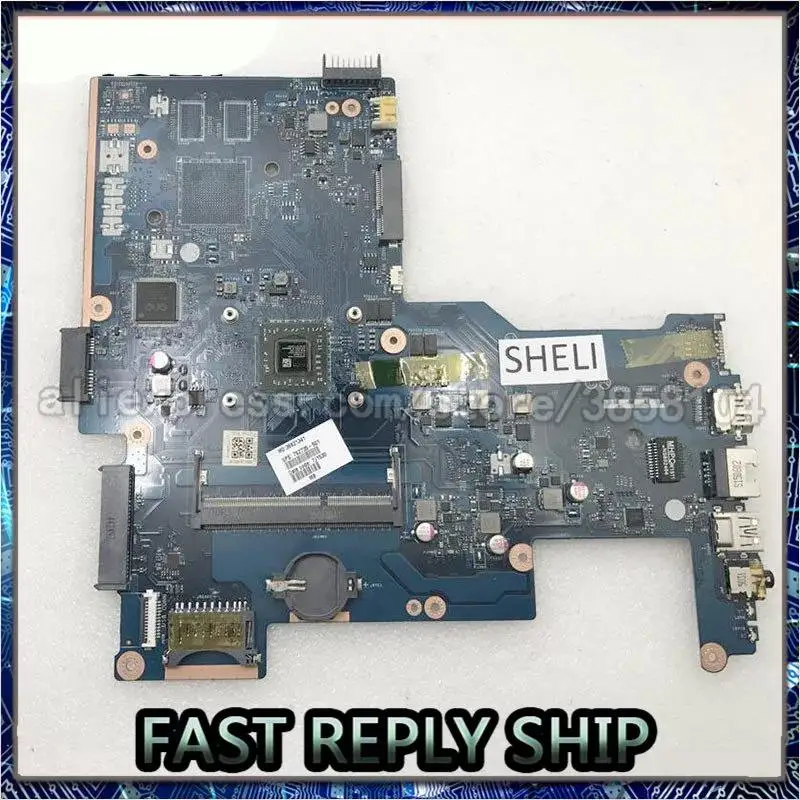 SHELI For HP 15 15Z 15-G 15Z-G100 15-Z laptop Motherboard notebook pc A6-5200 cpu LA-A996P 762735-501 762735-601 762735-001