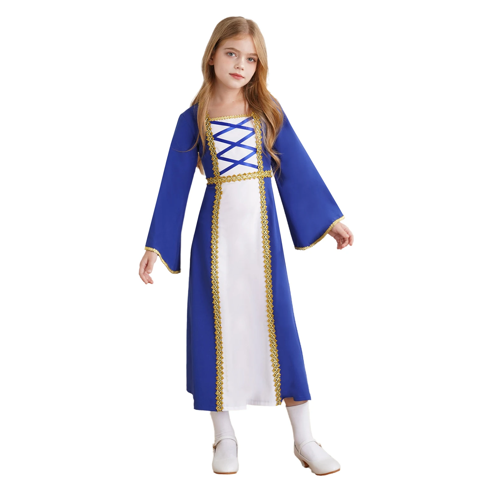 Детское платье принцессы средневековья Ренессанса нарядный костюм для