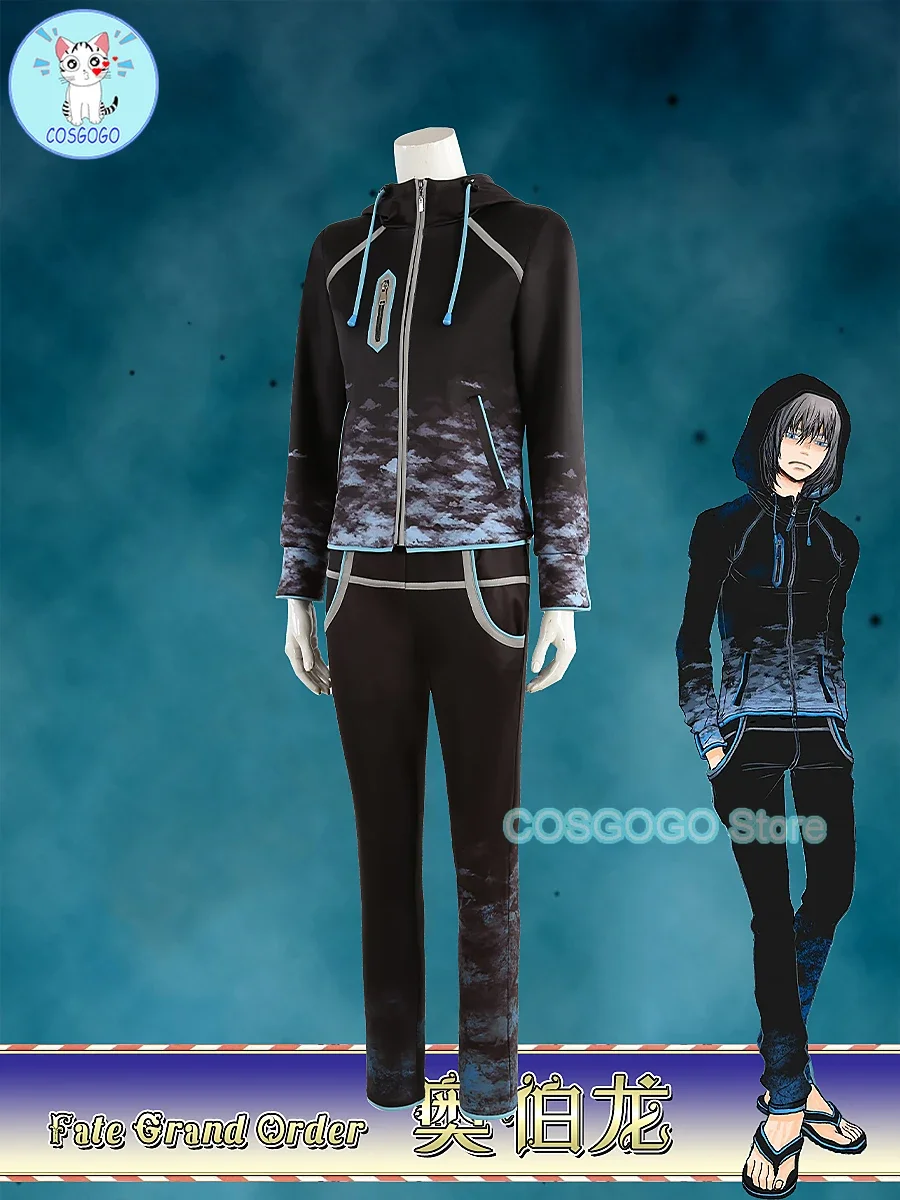 COSGOGO [по индивидуальному заказу] Game Fate Grand Order Oberon Косплей Костюм Fatefgo Хэллоуин