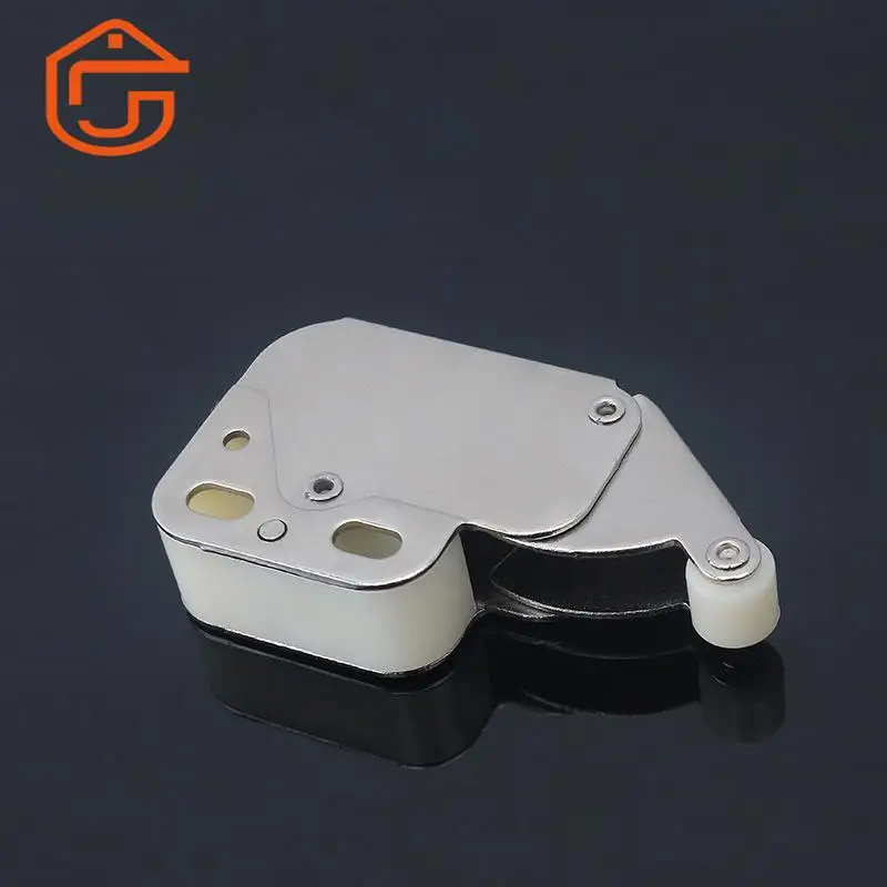 1 шт. креативная мини-защелка с нажимным захватом, шкафы, замок для багажника, дверь шкафа, сенсорная пружина 34x27 мм