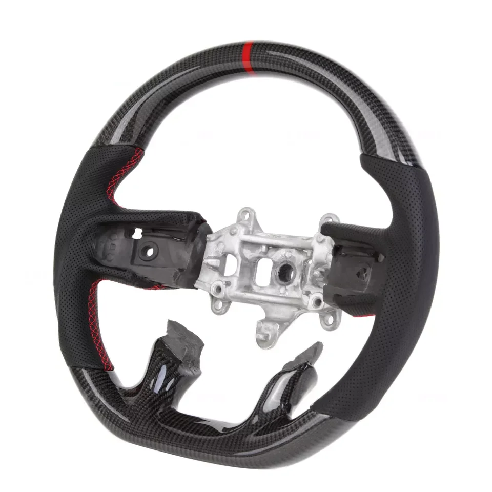 

Carbon Fiber Steering Wheel Compatible With Dodge RAM 1500 2500 2019 2020 2021 Car Steering Wheel