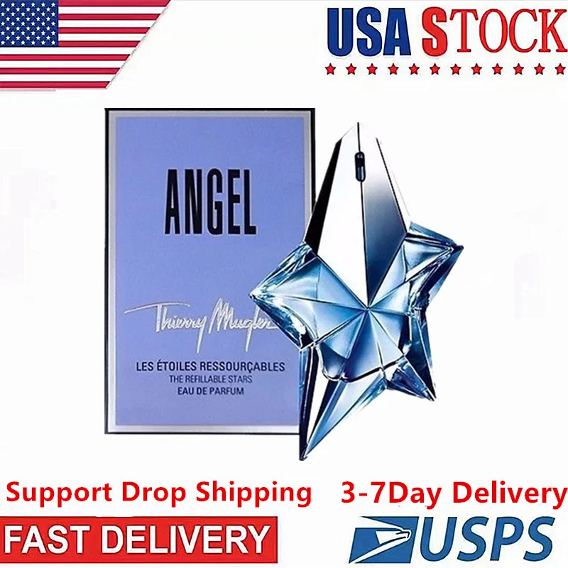 

Бесплатная доставка в США за 3-7 дней, женские духи Angel original, долговечный дезодорант для тела для женщин