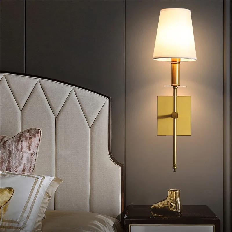 Скидка Классический светильник в стиле ретро Европейского замка, лампа в деревенском стиле для гостиной, настенная Светодиодная лампа для спальни...