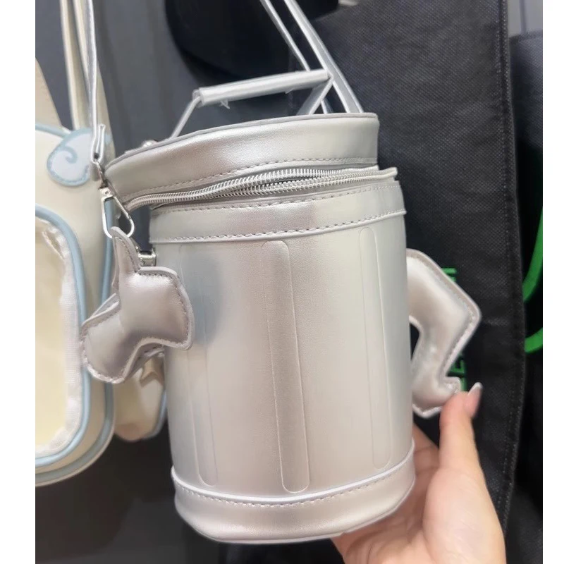 Сумка для мусора из кожи с откидной крышкой косплея