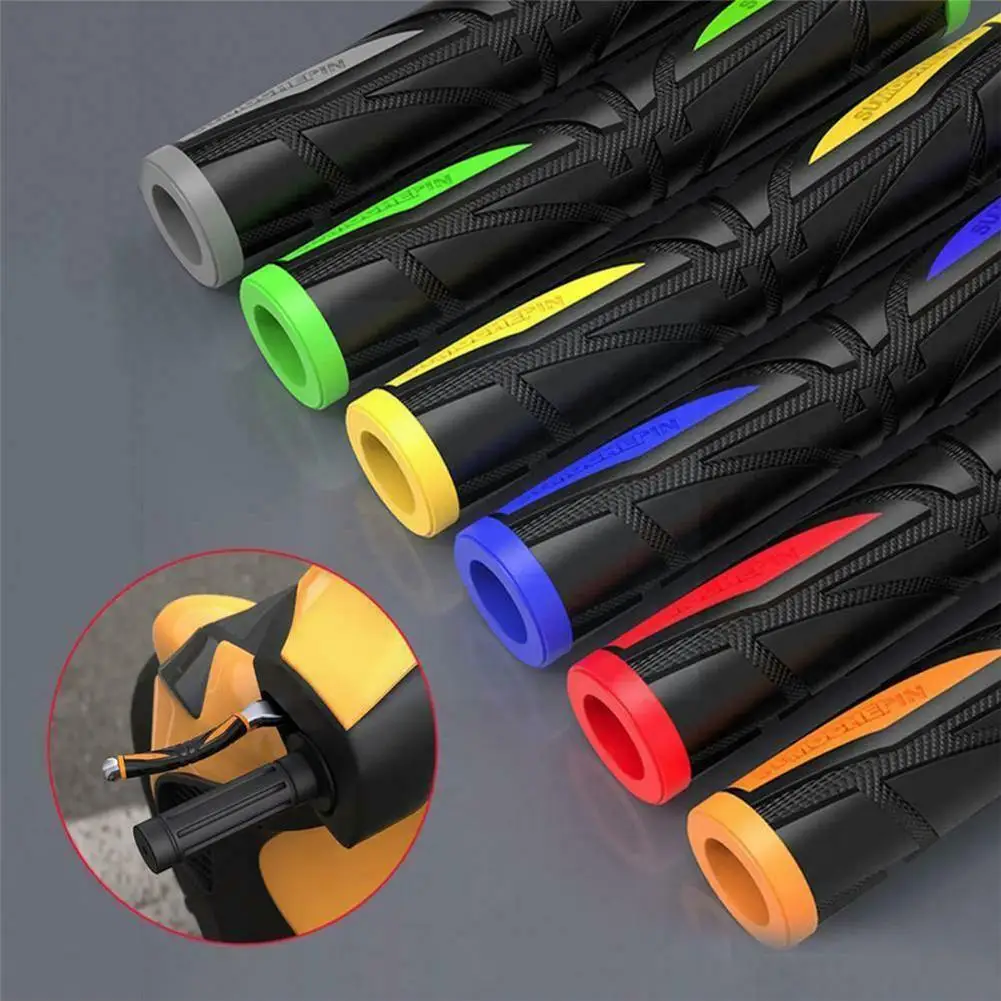 

Off-road Motorcycle Modified Horn Sleeve Handle Glue Vehicle Sleeve Brake Electric Ghost Anti-slip Universal Fire Clutch B9x1