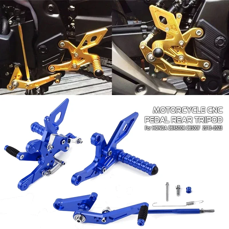 Мотоциклетная задняя подставка для ног HONDA CBR500R CB500F CBR 500R CB 500F 2013-2023 2022 2021 2020