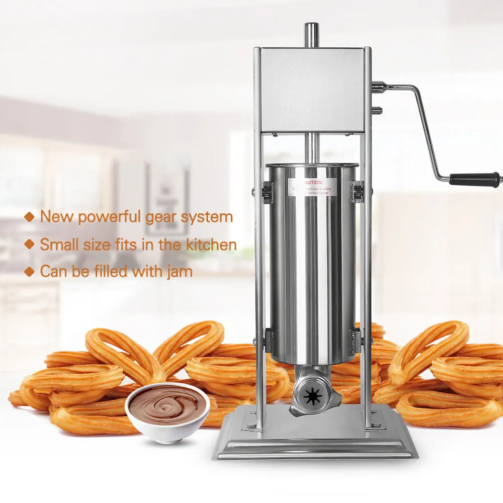 

5L Fritter Making Machine Manual Spanish Churros Maker Churros Making Machine Spanish Fritter Machine