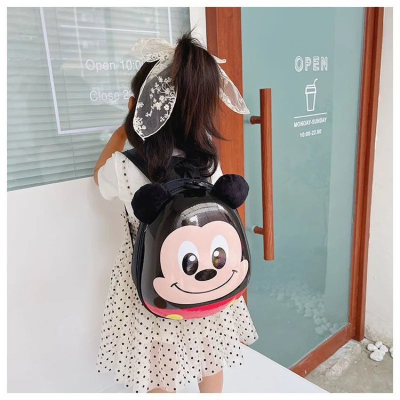 Disney Children's Backpack for Girls Kindergarten Students Minnie Schoolbag Cute Winnie Bear Mini Toddler Backpack Free Shipping