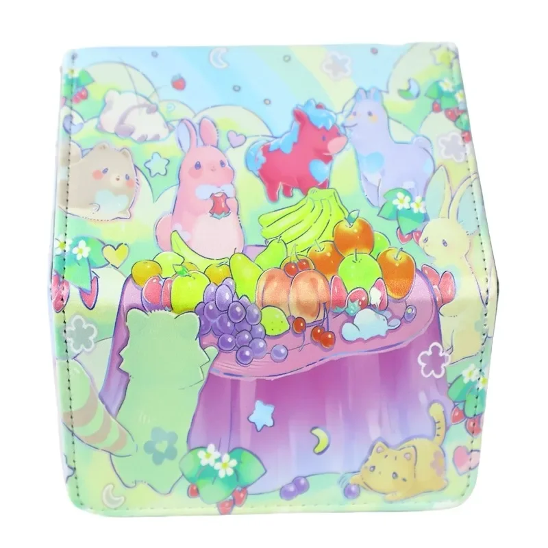 YuGiOh Melffy Rabby анимационные персонажи самодельная кожаная коробка для хранения карт