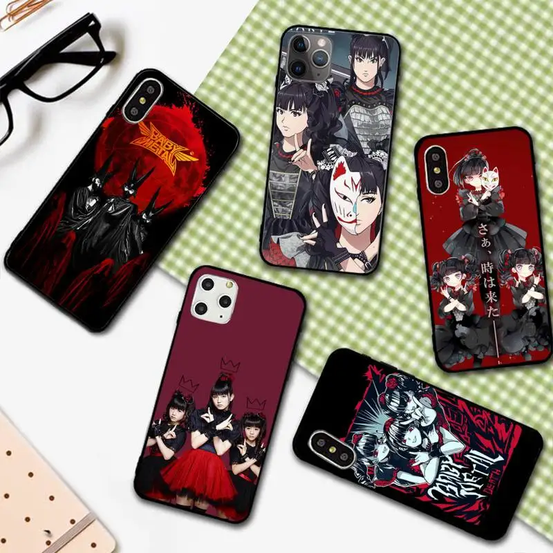 

BABYMETAL japanese band Phone Case For iphone 12 11 13 7 8 6 s plus x xs xr pro max mini shell