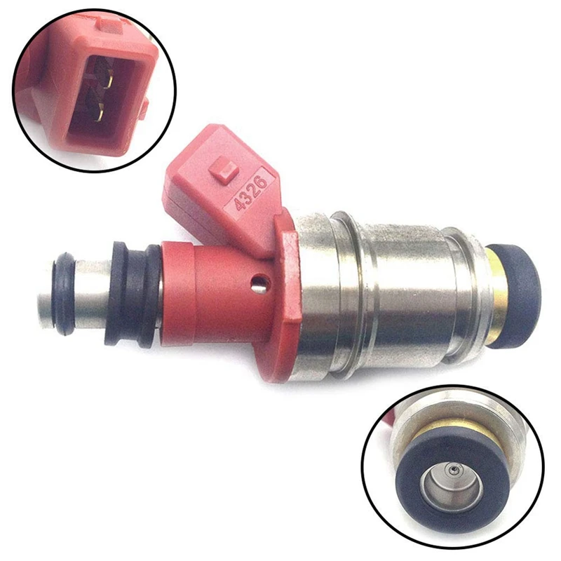 Автомобильные топливные форсунки для Hitachi 16600-86G00 Nissan Pickup D21 2.4L 1990-1995 JS21-1/ FJ564/ FJ342