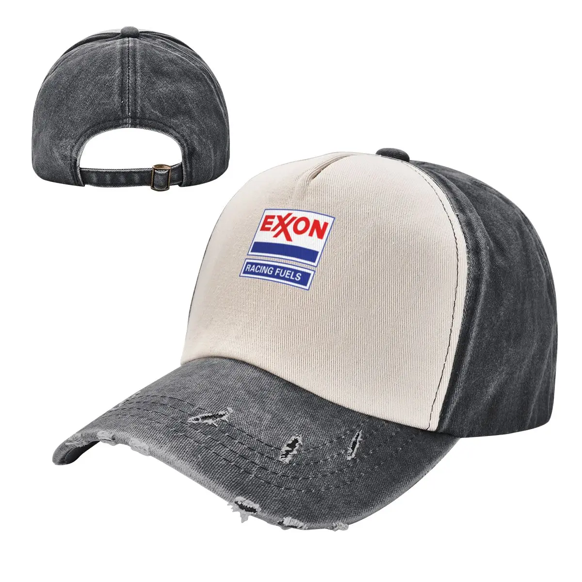 Фото Лидер продаж - футболка Exxon Racing Fuels Merchandise Essential, бейсболка, шляпа дальнобойщика, хип-хоп, женская и мужская №3