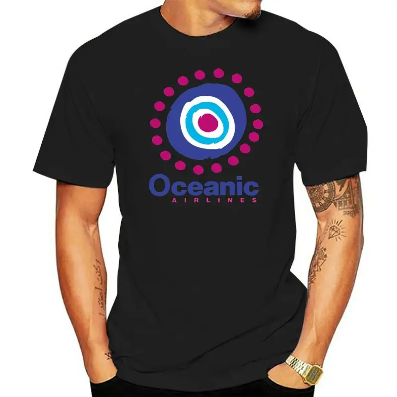 

Men t-shirt Oceanic Airlines Logo Lost Inspired design tshirt Women t shirt