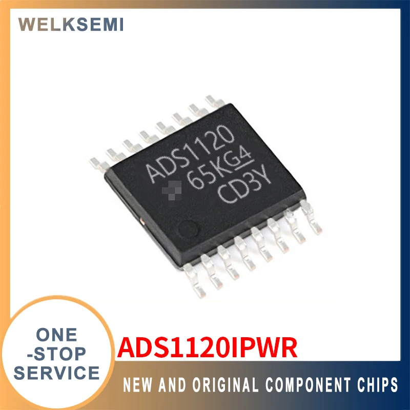 

ADS1120IPWR TSSOP-16 аналогово-цифровой чип преобразования ADC новый оригинальный подлинный точечный одностоечный заказ
