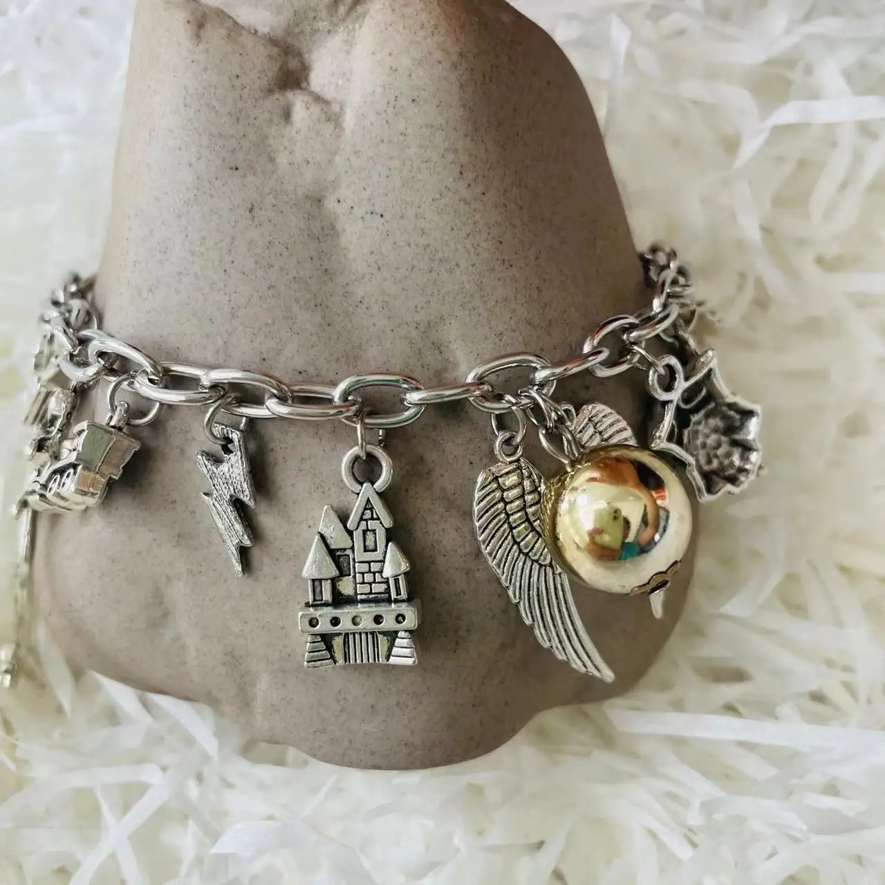 Комбинированный браслет снитч шапка Темный Марк подвески для автомобиля с