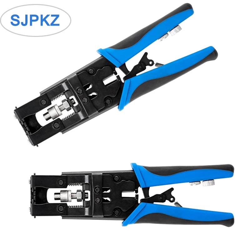 

Многофункциональный прочный коаксиальный обжимной инструмент BNC/RCA/F обжимной соединитель кабельный резак Обжимные Щипцы Обжимные Инструм...
