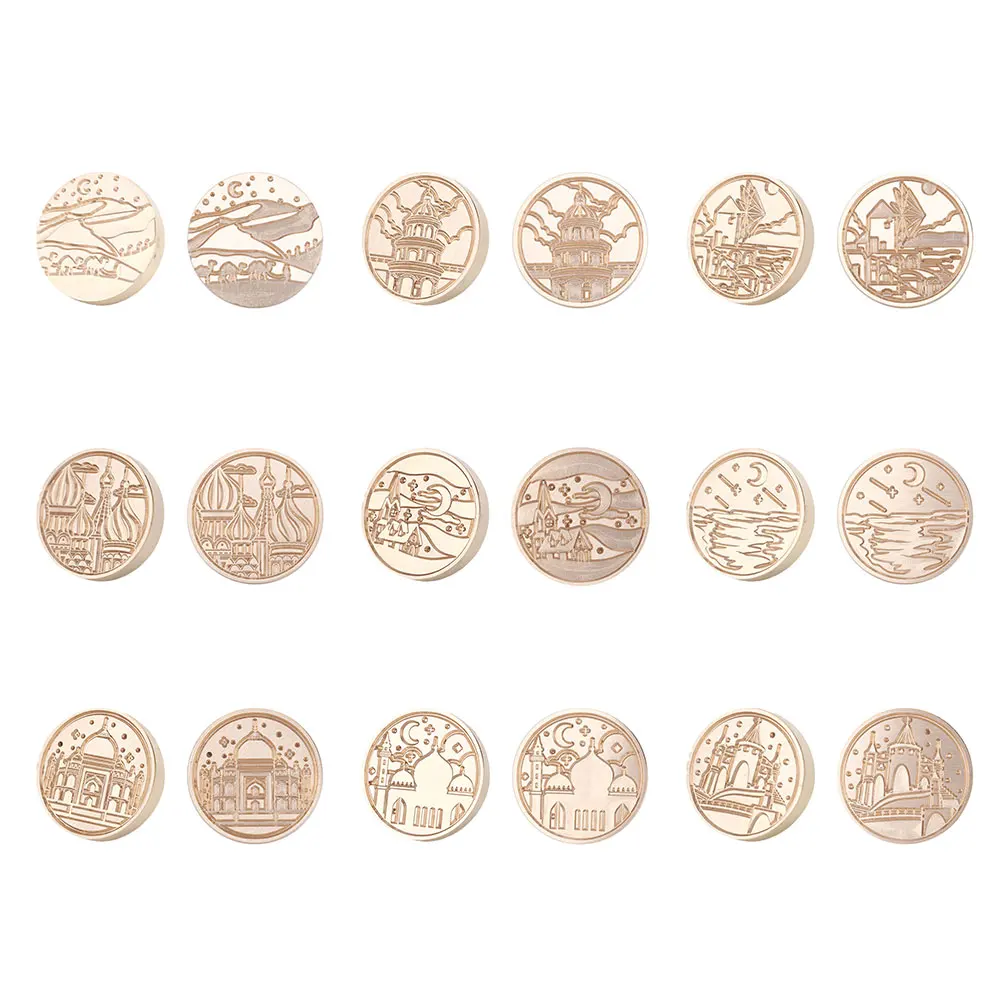 

Круглое восковое уплотнение в стиле ретро, 25 мм