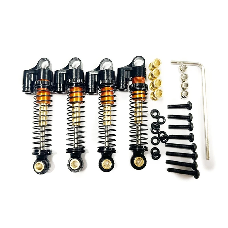 

For FMS FCX24 Metal 43Mm Shock Absorbers Oil Dampers 1/24 RC Crawler Car Upgrades Parts Accessories