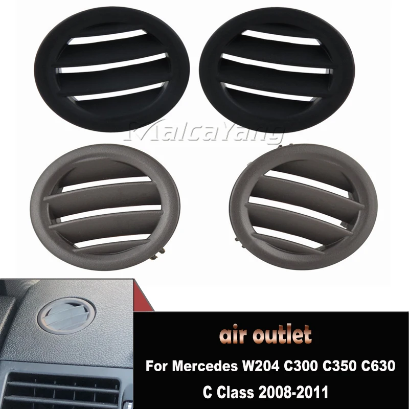 

Air Ac Vent Air Conditioning Vents Trim Covers Black Brown For Mercedes W204 C300 C350 C630 C Class 2008-2011 Left/Right