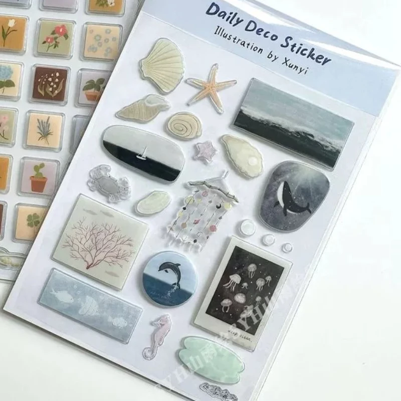 

Ocean World 3D желейные наклейки