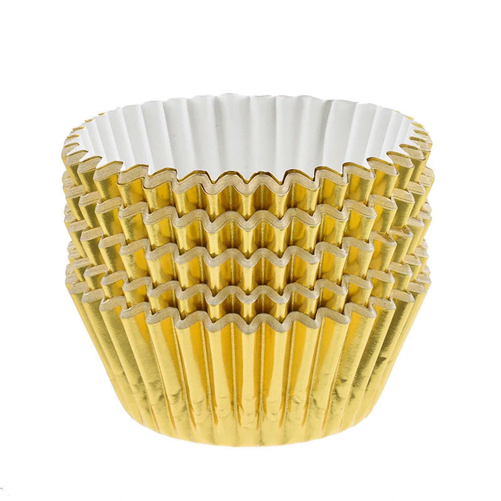 

100 шт., декоративные стаканы для маффинов