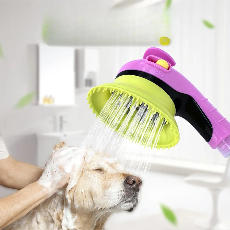 

Инструменты для ухода за собаками, разбрызгиватель для домашних питомцев, распылитель для собаки, распылитель для воды, щетка для массажа, в...