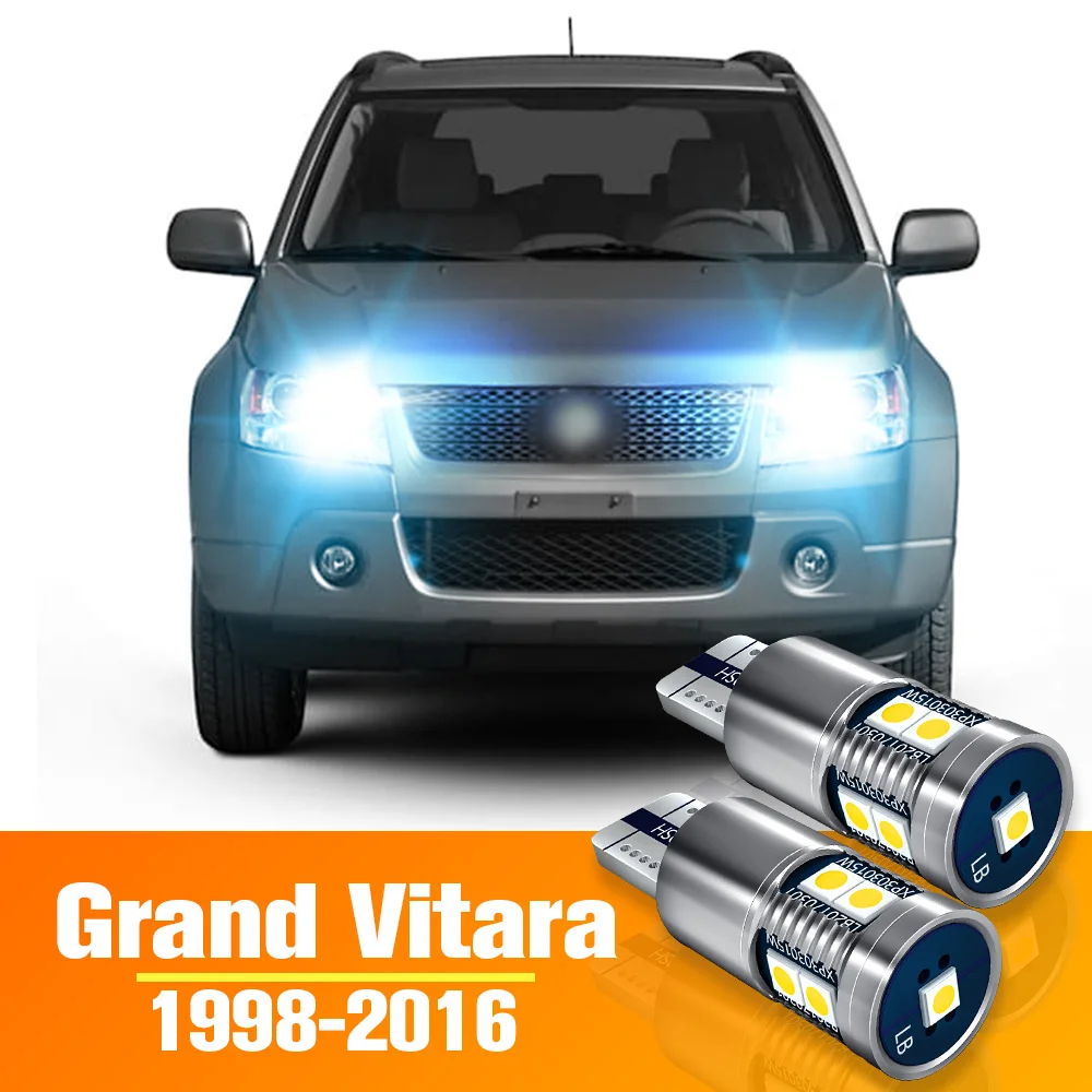 2 шт. светодиодный парковочный фонарь для Suzuki Grand Vitara аксессуары лампа 1998-2016 2007 2008
