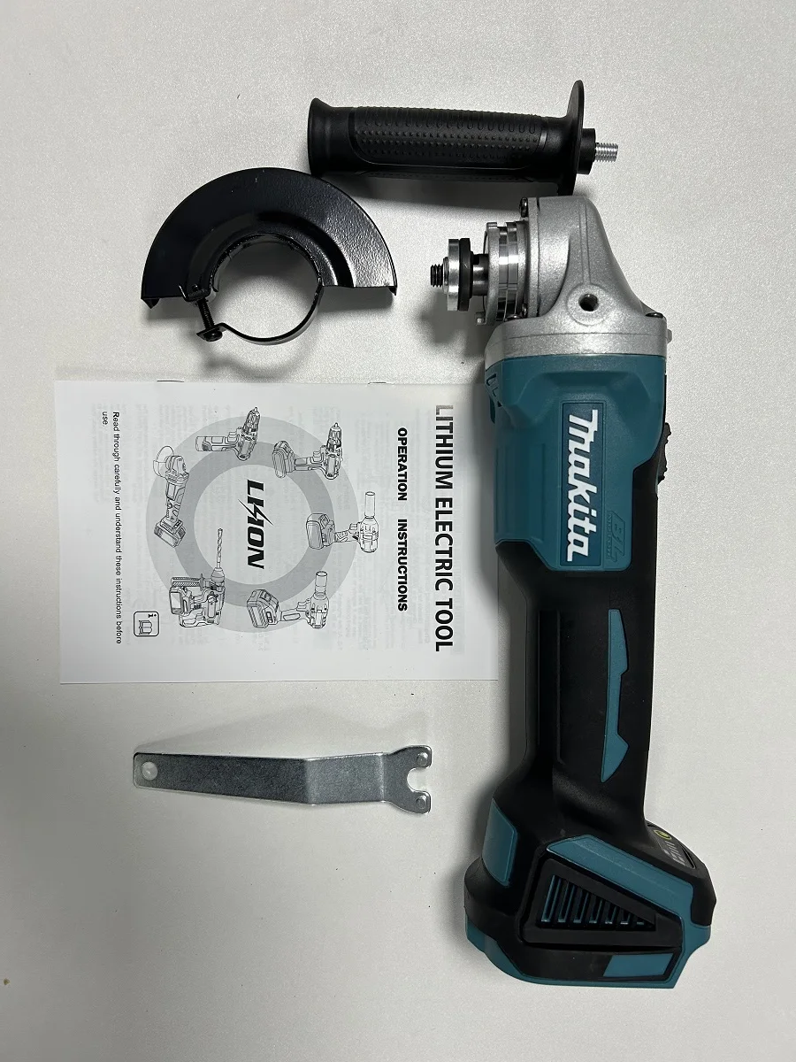 Makita DGA404Z 18V LXT® Lithium-Ion Brushless Cordless 100mm Cut-Off/Angle Grinder, Tool Only