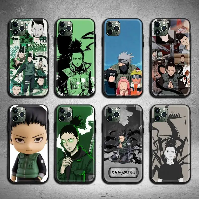 

Naruto Nara Shikamaru Phone Case For iphone 13 12 11 Pro Max Mini XS Max 8 7 6 6S Plus X 5S SE 2020 XR cover
