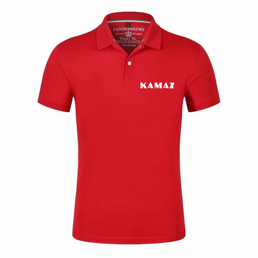 2022 модная новая дизайнерская рубашка с принтом логотипа KAMAZ популярная Стильная