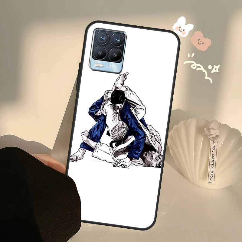 Японские боевые искусства дзюдо для OnePlus 10 Pro 9 8T Nord2 9R искусство Realme GT 2 7 8 Neo2 9i 8i C21