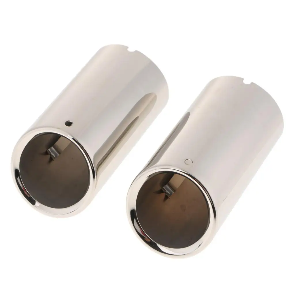 

2X Stainless Exhaust Pipe Tail Tip for Golf