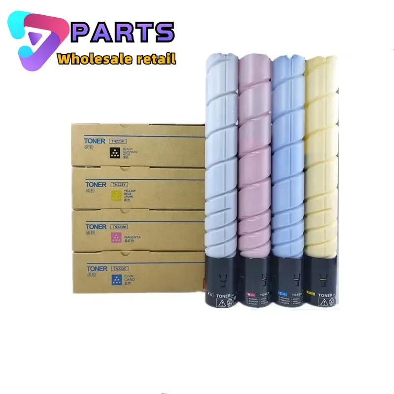 1 шт. TN223 TN-223 Высококачественный тонер-картридж BH C226 C266 c7222 c7226 для принтера konica minolta