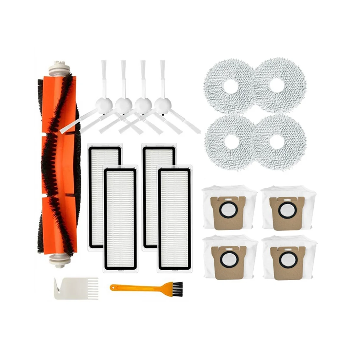 

For Bot L10S Ultra Robot Vacuum Cleaner Accessories Main Brush Side Brush Hepa Filter Mop Spare Parts