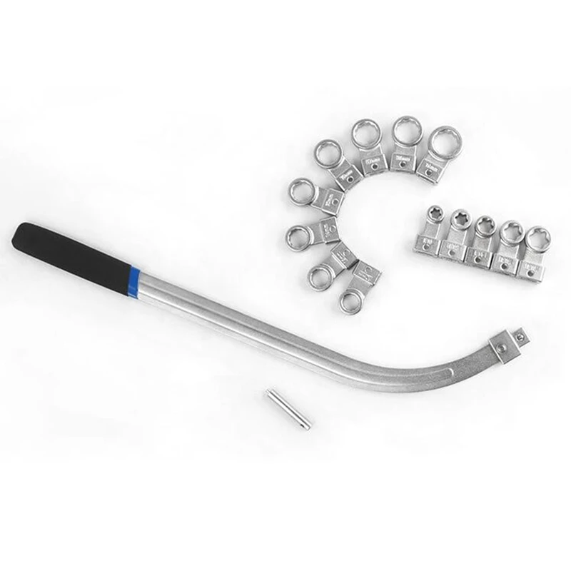 15 шт. набор ключей для натяжителя шкива ремня ГРМ 12-19 мм комплект инструментов